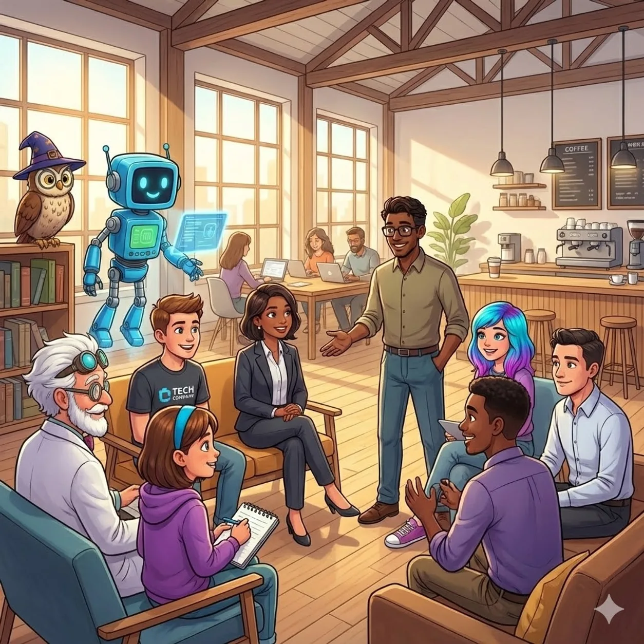 Coworking: developers, analysts and other IT professions